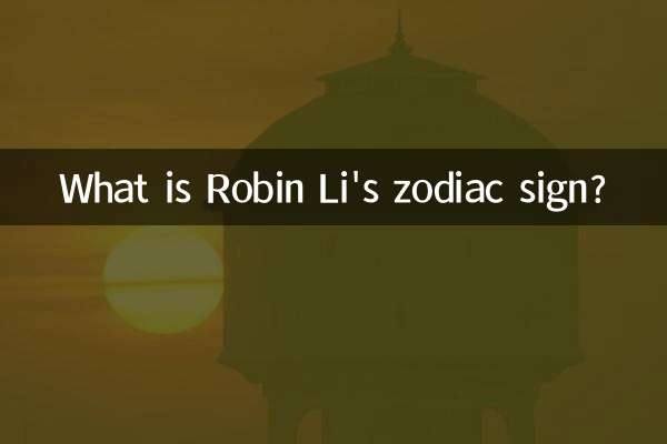 What is Robin Li's zodiac sign?