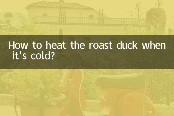 How to heat the roast duck when it's cold?