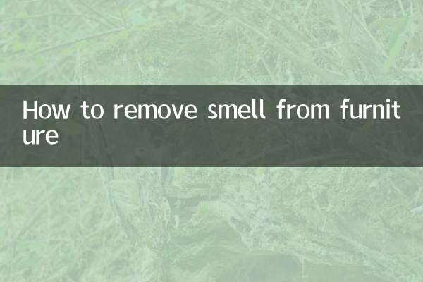 फर्नीचर से बदबू कैसे दूर करें