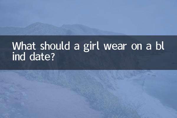 Was sollte ein Mädchen bei einem Blind Date anziehen?