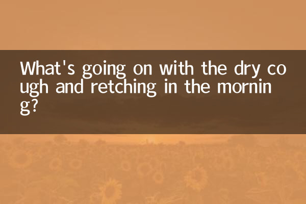 O que está acontecendo com a tosse seca e a náusea pela manhã?