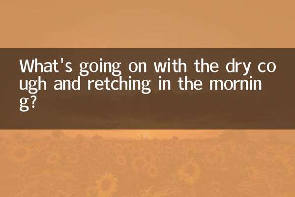 O que está acontecendo com a tosse seca e a náusea pela manhã?