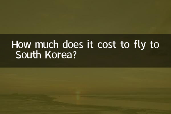¿Cuánto cuesta volar a Corea del Sur?