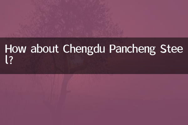 चेंगदू पंचेंग स्टील के बारे में क्या ख्याल है?