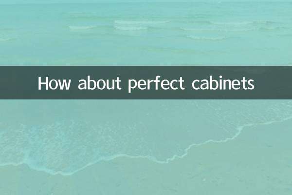 Как насчет идеальных шкафов