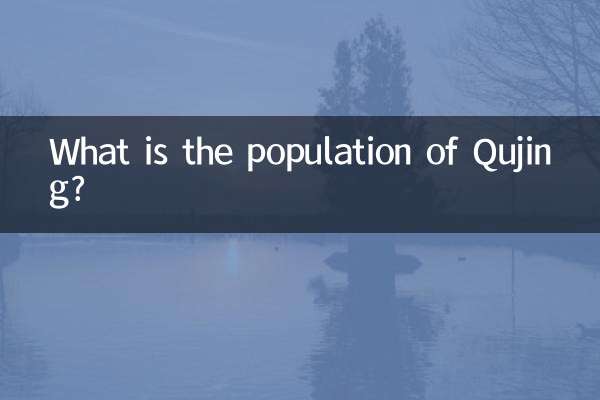 曲靖市の人口は何ですか?
