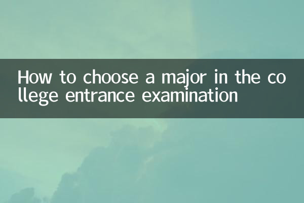 Come scegliere una specializzazione nell'esame di ammissione all'università