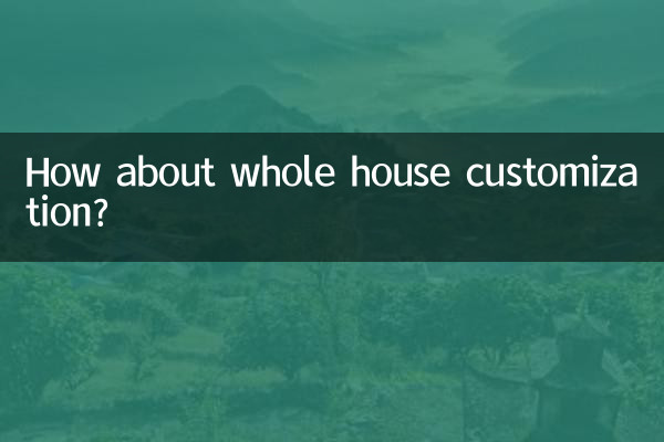 در مورد سفارشی سازی کل خانه چطور؟