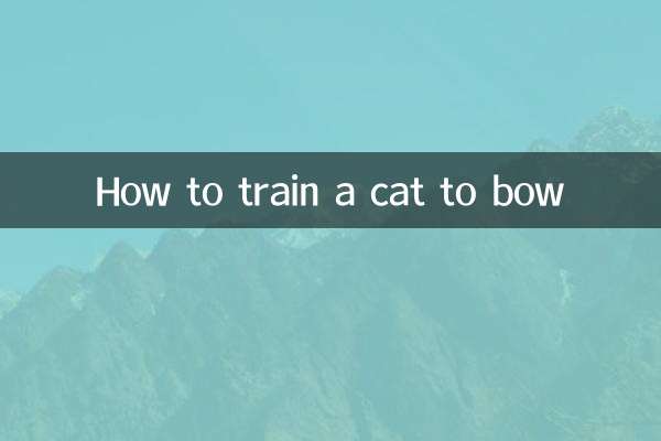 Como treinar um gato para se curvar