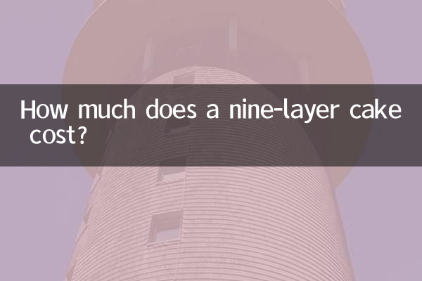 Quanto custa um bolo de nove camadas?