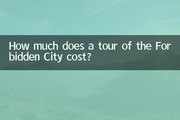 Сколько стоит экскурсия по Запретному городу?