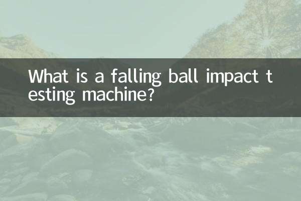 Cos'è una macchina per prove di impatto con palla cadente?