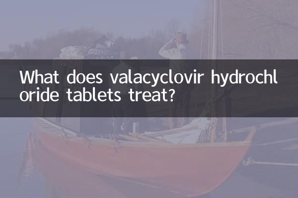 O que os comprimidos de cloridrato de valaciclovir tratam?