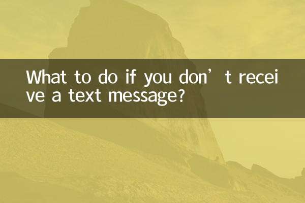 यदि आपको टेक्स्ट संदेश प्राप्त न हो तो क्या करें?