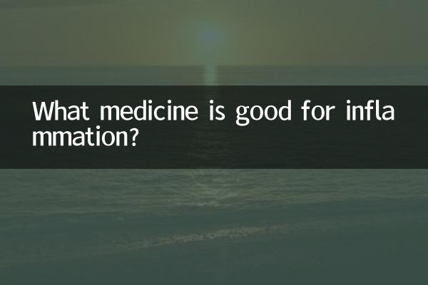 Welches Medikament ist gut gegen Entzündungen?