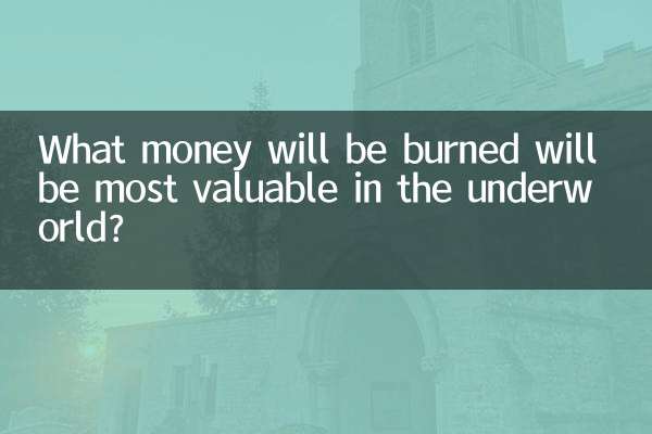 چه پولی سوزانده خواهد شد در عالم اموات با ارزش ترین خواهد بود؟