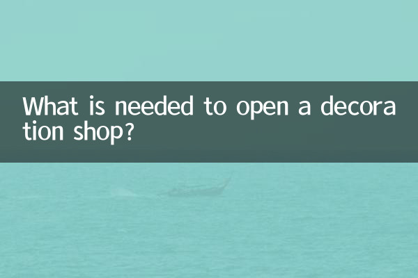 Cosa serve per aprire un negozio di arredamento?