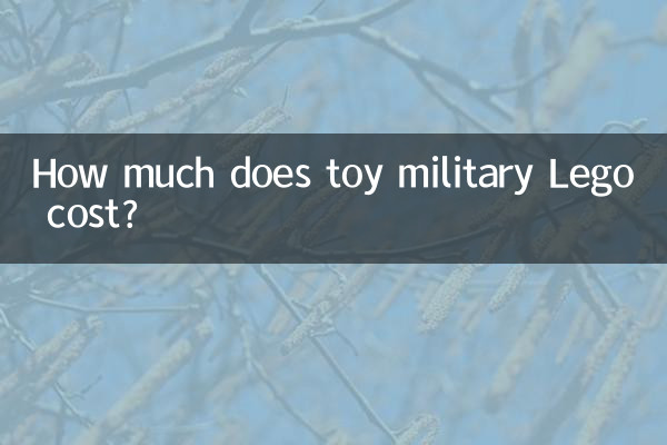 장난감 군용 레고의 가격은 얼마입니까?