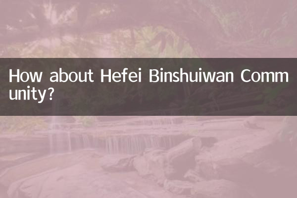 How about Hefei Binshuiwan Community?