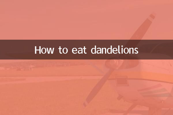 نحوه خوردن قاصدک