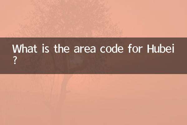 Wie lautet die Vorwahl für Hubei?