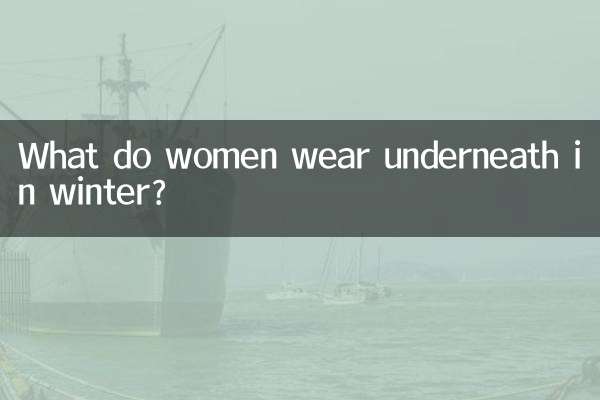 여자들은 겨울에 이 안에 뭘 입나요?