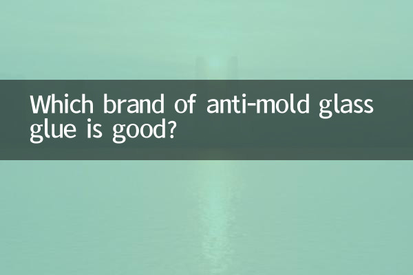 ¿Qué marca de pegamento para vidrio antimoho es buena?