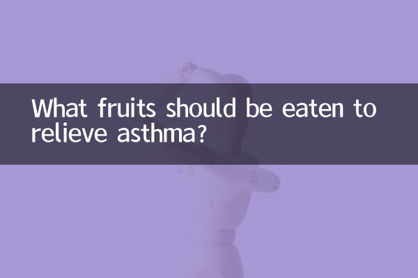 平喘吃什麼水果