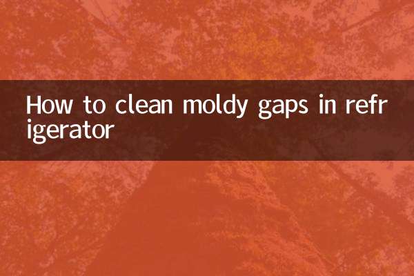 Come pulire gli spazi ammuffiti nel frigorifero