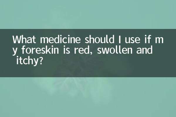 Quale medicinale dovrei usare se il mio prepuzio è rosso, gonfio e pruriginoso?
