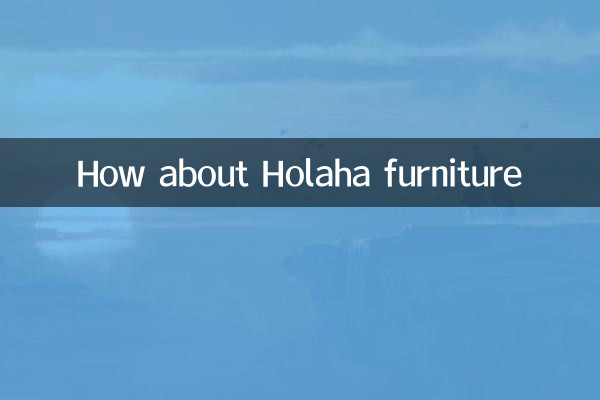 Et les meubles holaha