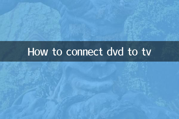 Cómo conectar un DVD a un televisor