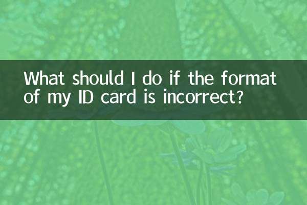 ¿Qué debo hacer si el formato de mi DNI es incorrecto?