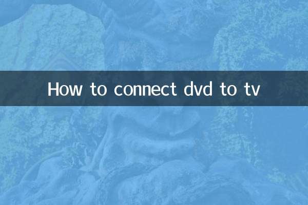 Comment connecter un DVD à la télévision