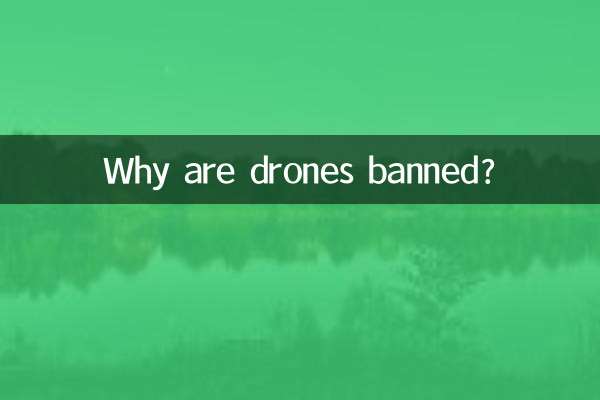 ¿Por qué están prohibidos los drones?
