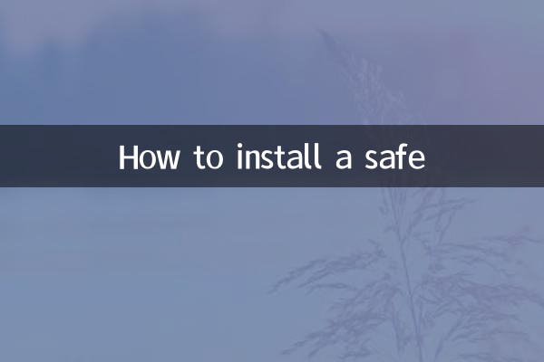 Como instalar um cofre