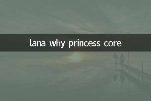 lana por que o núcleo da princesa