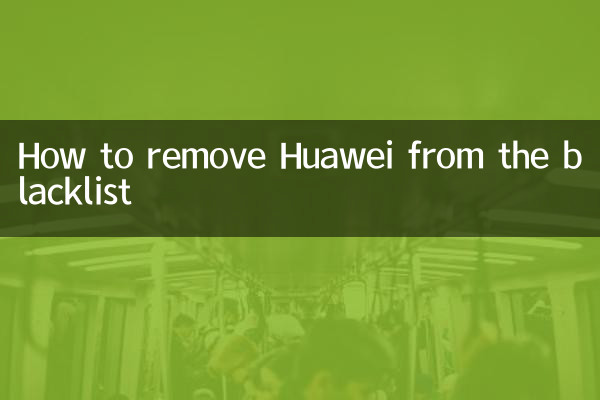 نحوه حذف هواوی از لیست سیاه