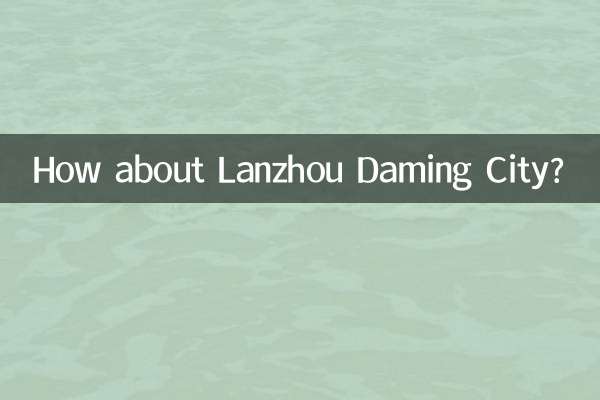 Lanzhou Daming City는 어떻습니까?
