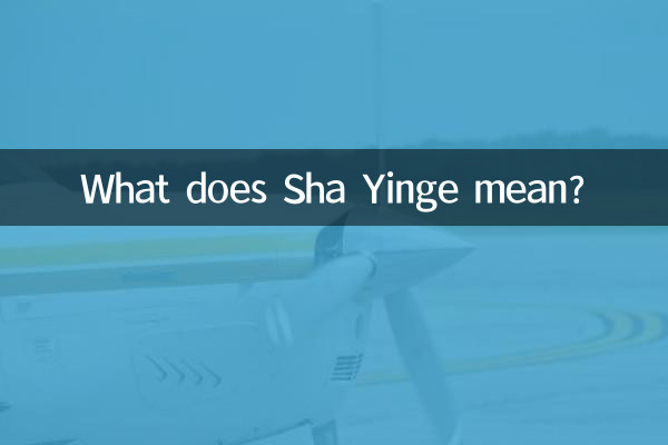 Что означает Ша Инге?