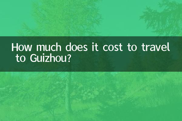 Quanto custa viajar para Guizhou?