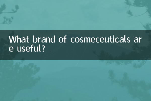 Quelle marque de cosméceutiques est utile ?