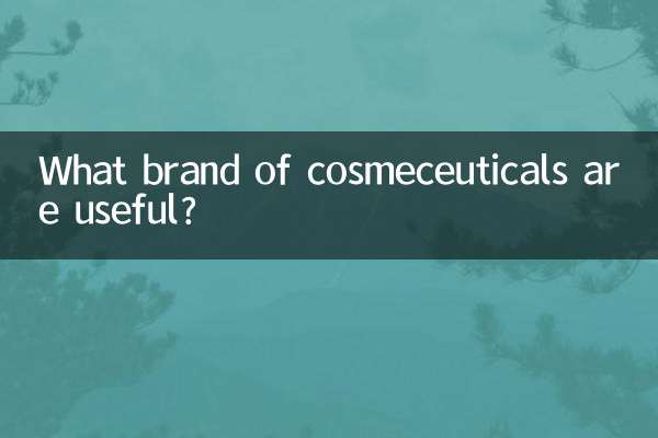 Quelle marque de cosméceutiques est utile ?