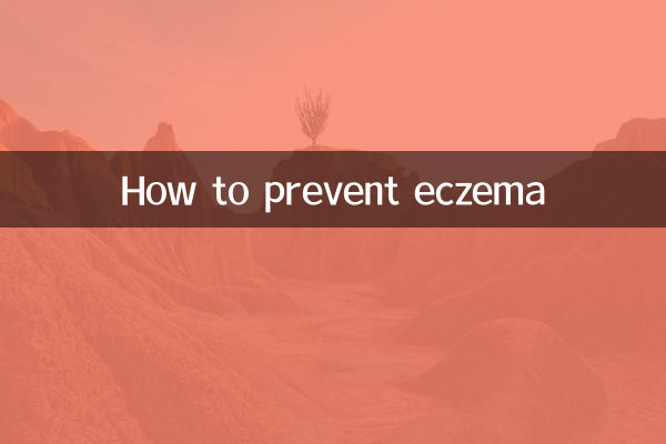 How to prevent eczema