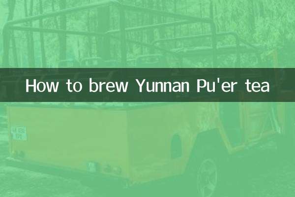 How to brew Yunnan Pu'er tea