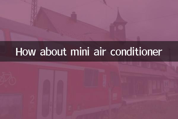 How about mini air conditioner