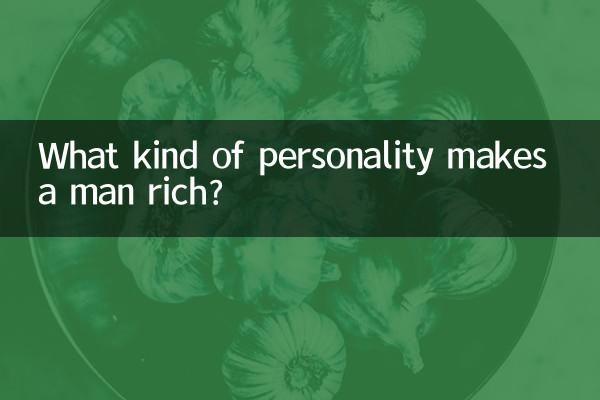 What kind of personality makes a man rich?