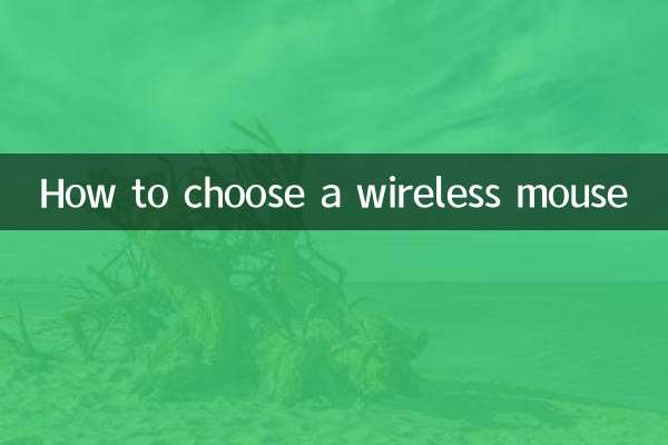 How to choose a wireless mouse