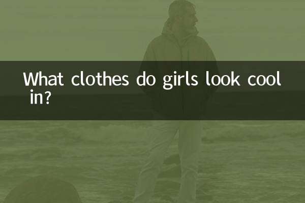 Dans quels vêtements les filles ont-elles l'air cool ?