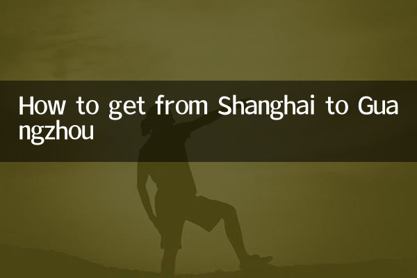 Come arrivare da Shanghai a Guangzhou